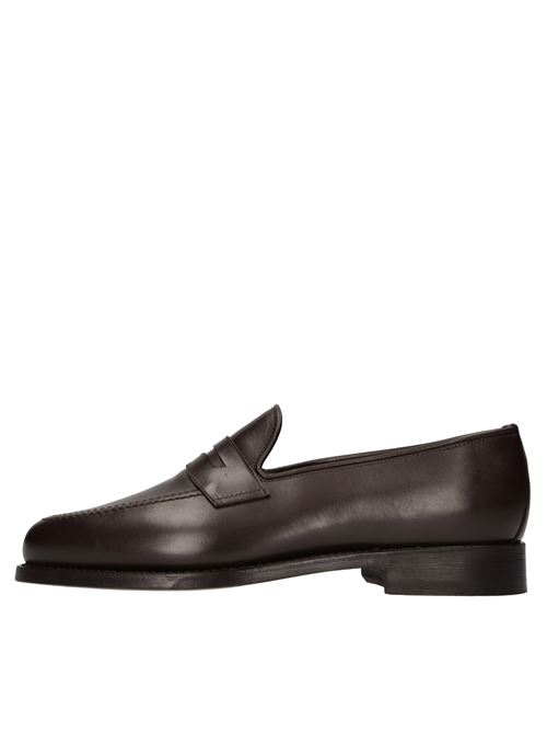  SAXONE | 14237 BOX CALFDARK WALNUT